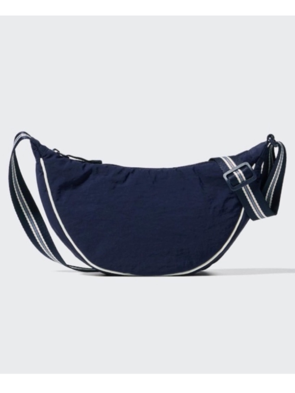 Uniqlo | Bag | Round Mini Shoulder Bag Striped Navy